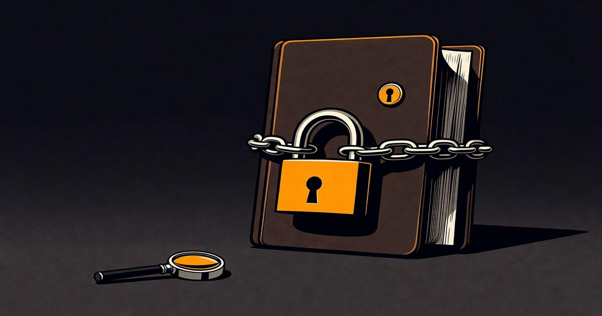 A public ledger locked shut, oversight out of reach